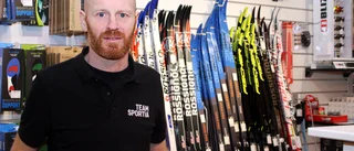 Sporthandlarna påverkas av utebliven vinter