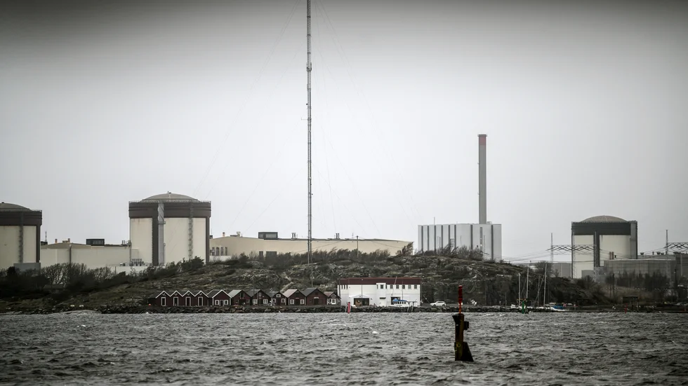 Här ser vi Ringhals där huvudägaren Vattenfall vill stänga två av fyra reaktorer. 