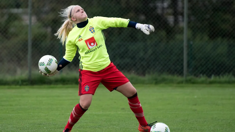 Emma Holmgren har gjort elva landskamper för Sverige. 