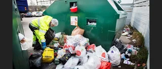 Nedskräpning vid återvinning oacceptabelt