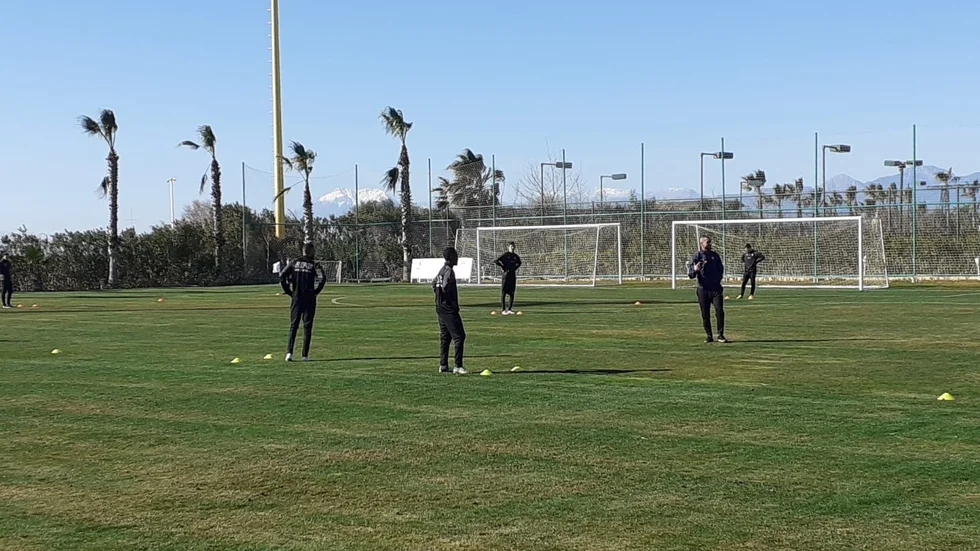 AFC Eskilstuna är på plats i Turkiet där laget slipar formen inför den kommande Superettansäsongen.