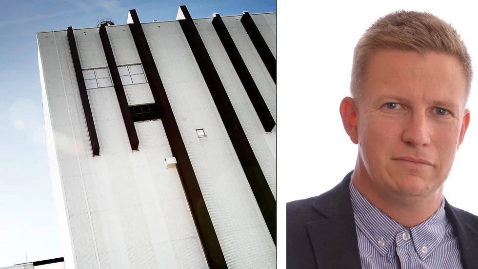 Simon Ahlberg, forskare i drönarhot vid Totalförsvarets forskningsinstitut.