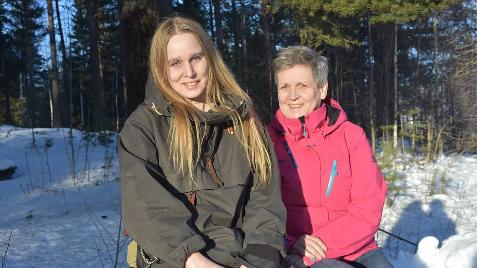 Nina Pettersson, Bodens Naturskyddsförening, och Maria J. Johansson, Studiefrämjandet Norrbotten, berättar om projektet Fyra årstiden i Naturen - friluftsliv hela året för alla. 