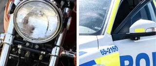 Körde motorcykel på julafton – var påverkad
