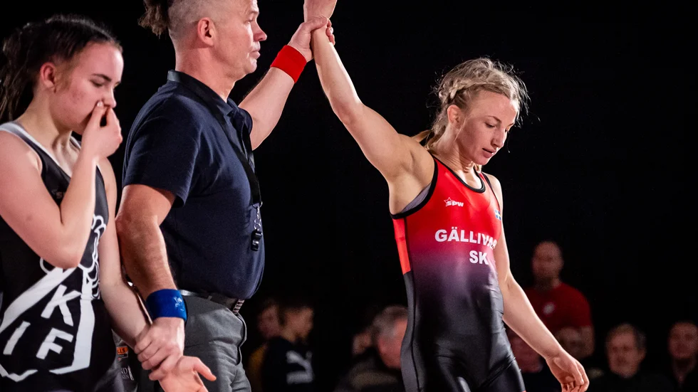 Sofia Mattsson visade ingen barmhärtighet i SM-finalen och vann klart.