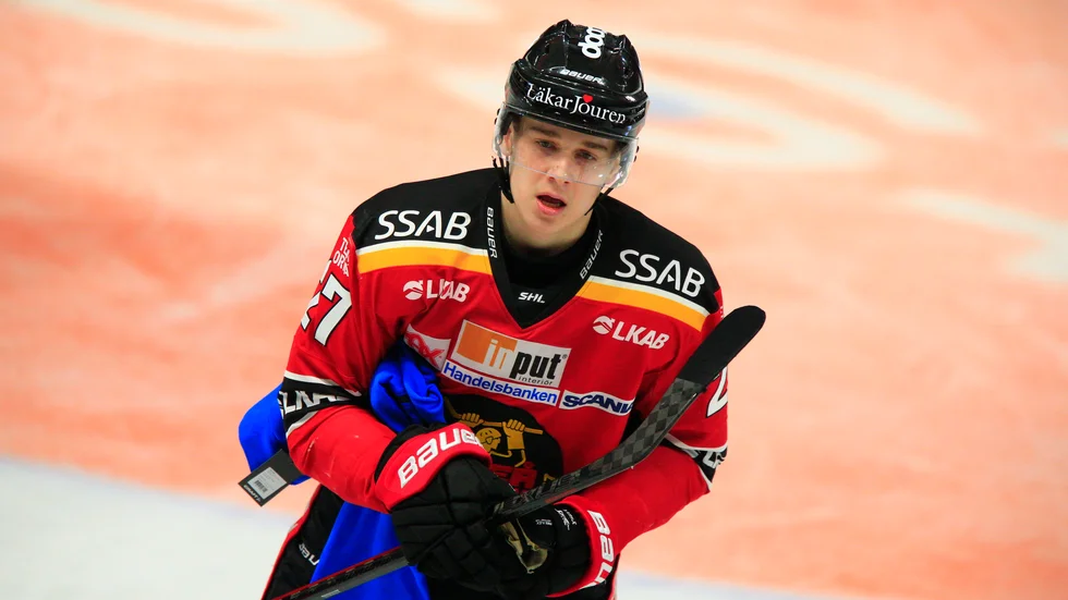 Nils Lundkvist spelade fram till två av Luleås mål. (Arkivbild)