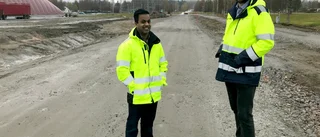Arena Norrstrand tar form–vägarna klara