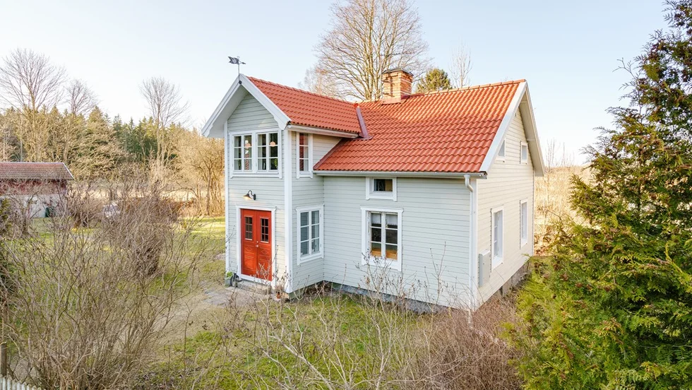 Huset i Raklösen hade flest besökare på Hemnet i Uppsala län för andra veckan i rad.