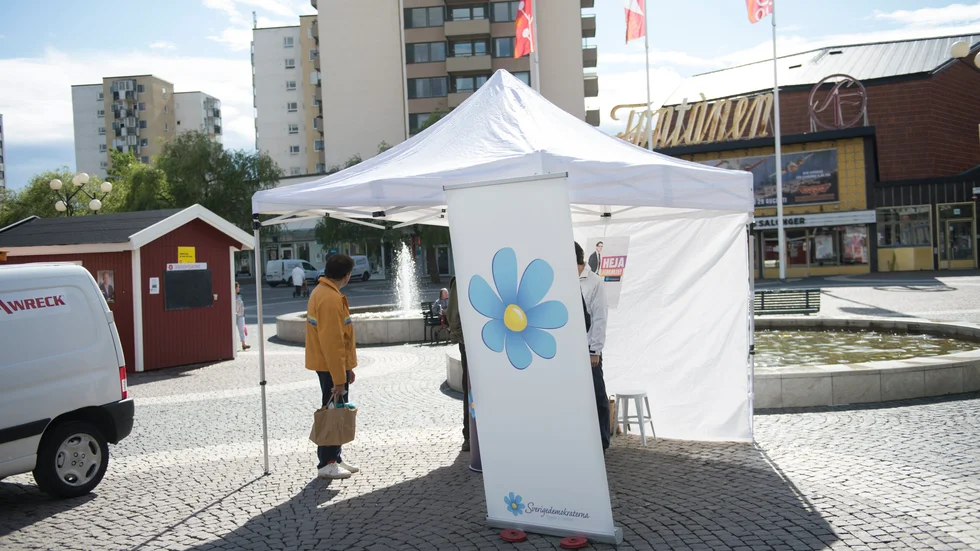 Partiet som sällan vill diskutera politik.