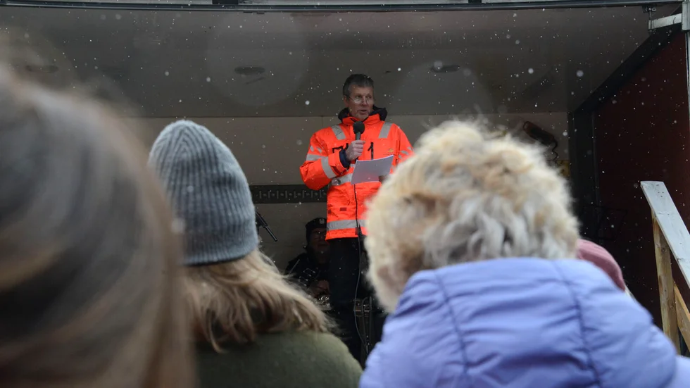 Farbror Grön, alias Johannes Wätterbäck, föreläser i Frödinge på tisdagen.