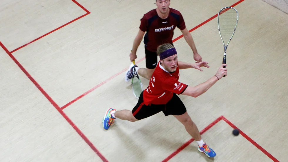 Teknovas kapten Carl Remle tror inte det blir något squashspel i elitserien före nyår. 