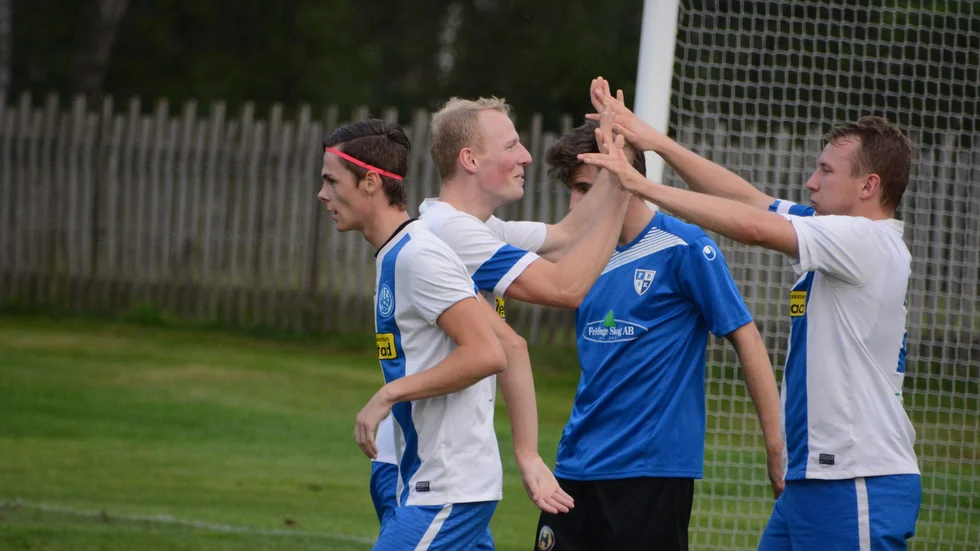 Tre målfarliga spelare i Södra Vi det senaste decenniet: Adrian Mathiasson, Ossian Mathiasson och Anton Brorsson. 