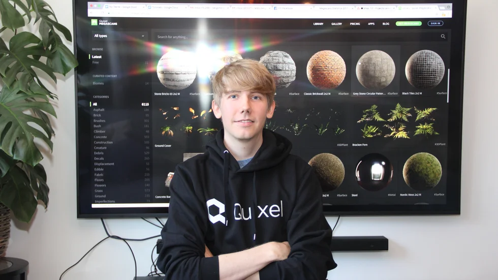 Teddy Bergsman, vd och grundare av Quixel.