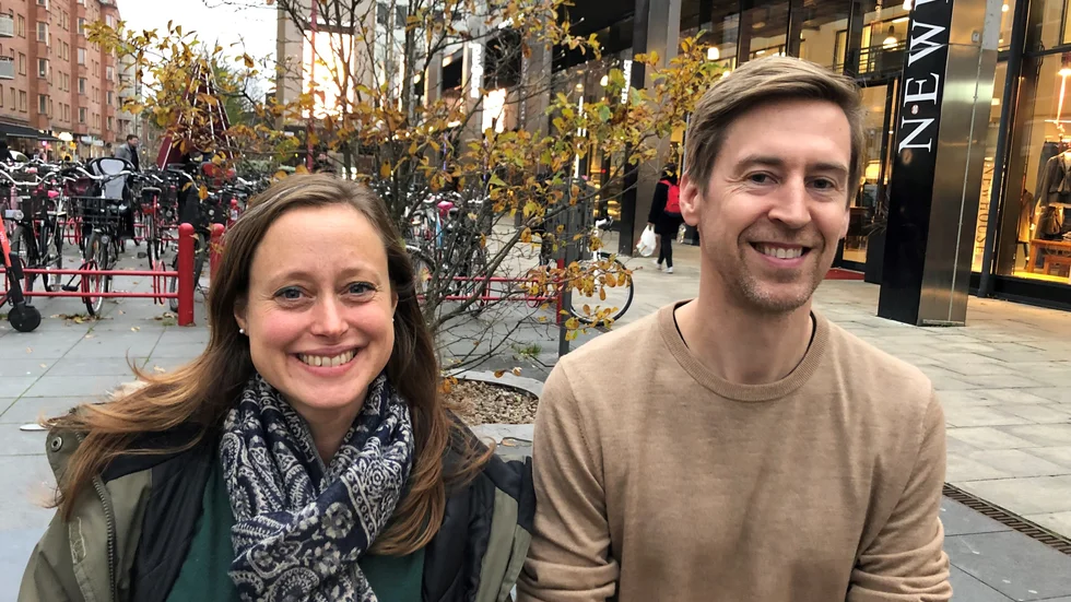 Karin Kauppi och Emil Hagström jobbar för att vården ska bli bättre på att motivera patienter att förbättra sina levnadsvanor.    