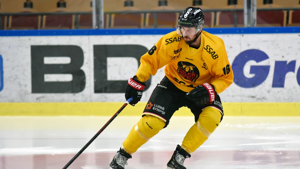 Niklas Olausson var med på det frivilliga ispasset under fredagseftermiddagen.