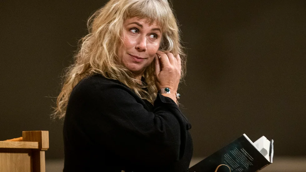 Stina Wollter.