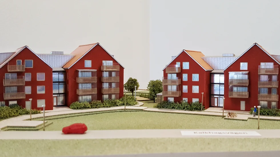 Så här kommer trygghetsboendet att se ut när det är färdigbyggt.