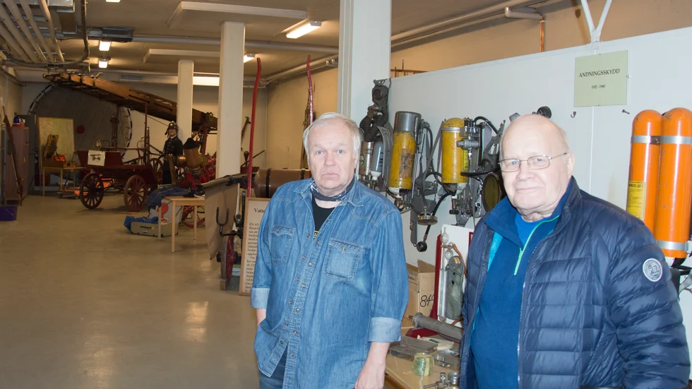 Håkan "Pliggen" Johansson och Göran Lidén oroas över att en del av Luleås historia kommer gå förlorad när museet tvingas stänga och många saker kommer att stoppas undan eller kasseras.