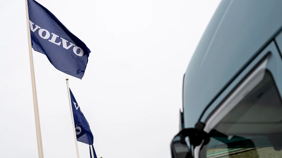 Lastbilstillverkaren Volvo har valt att förlänga avtalet för korttidsarbete till den 22 september, rapporterar Dagens industri. Arkivbild.