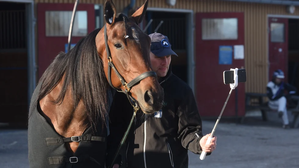 Oskar Svanberg kunde fira en stor tränarseger under lördagen.