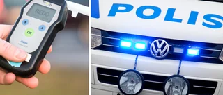Polis stoppade moped – man misstänks för rattfylla