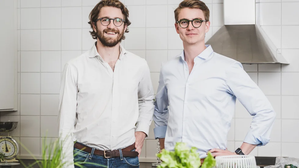 Kitchentimes grundare Anton Malmberg och Joel Falck. 