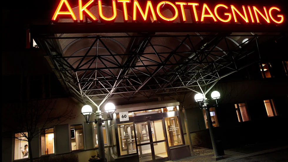 Patienten fick vänta en timme på akuten.