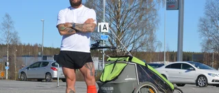 Springer ett maraton varje dag – för sjuka barn 