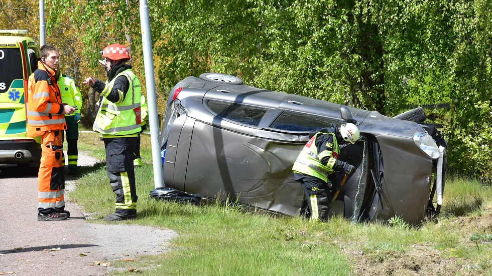 Trafikolyckan inträffade i Stigtomta.
