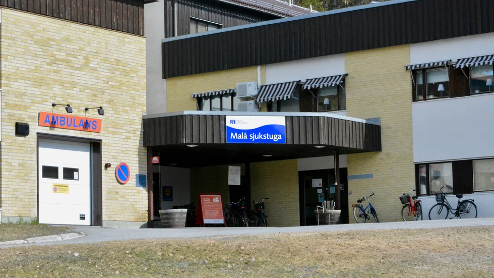 Det blir neddragningar vid Malå sjukstuga från och med i sommar.
