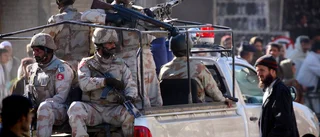 Sju pakistanska soldater dödade i Baluchistan