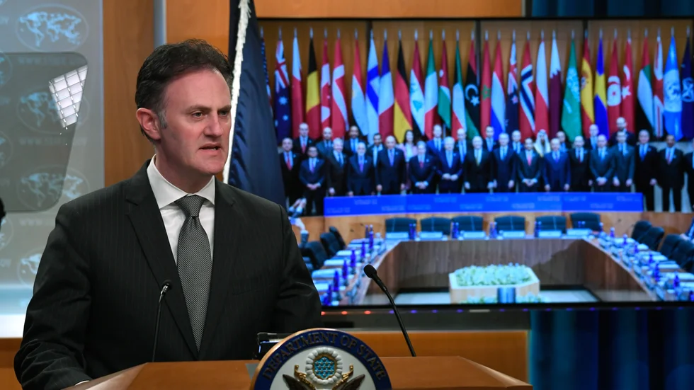USA:s koordinator för kontraterrorism Nathan Sales. Arkivbild.