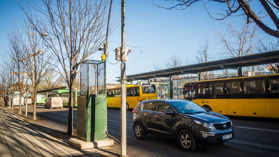 Luften vid mätstationen på Kungsgatan i Uppsala har varit dålig i flera år.