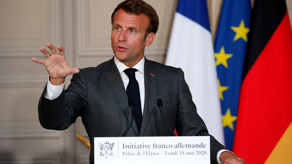 Frankrikes president Emmanuel Macron.