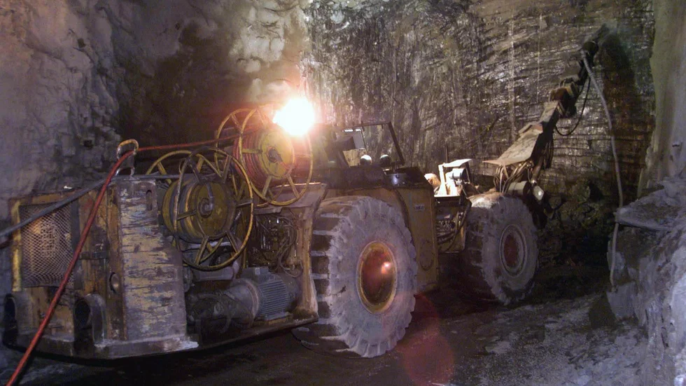 Minskad efterfrågan från gruv- och infrastrukturbolag pressar Epiroc. Arkivbild.