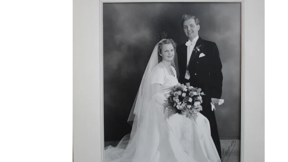 Marianne och Ulf Svensson firar 65-årig bröllopsdag den 4 juni.