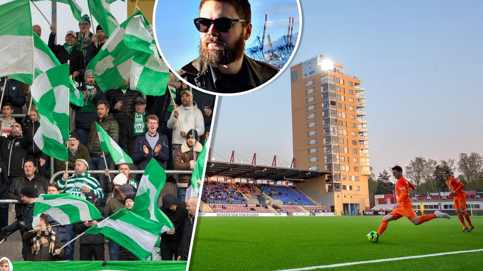 Superettan ska inledningsvis spela inför tomma läktare. Då har en rad VSK-fans efterlyst balkonger på Tunavallen att hyra i stället. "Kan bli huggsexa om platserna", säger supportern Andreas Bergh.