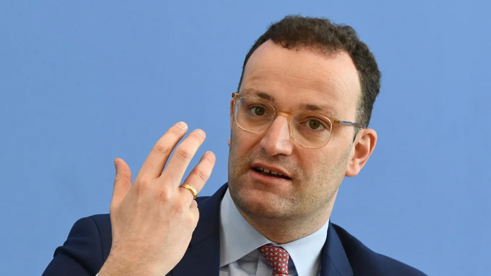 Tysklands hälsominister Jens Spahn. Arkivbild.