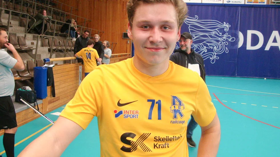 Rönnskärs Anton Kristiansen gjorde två mål i onsdagskvällens division II-derby.