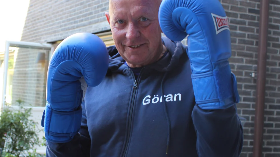 Göran Andersson, nybliven 70-plussare, har vanligtvis många järn i elden. Nu är det lite lugnare, men han sysselsätter sig ändå.