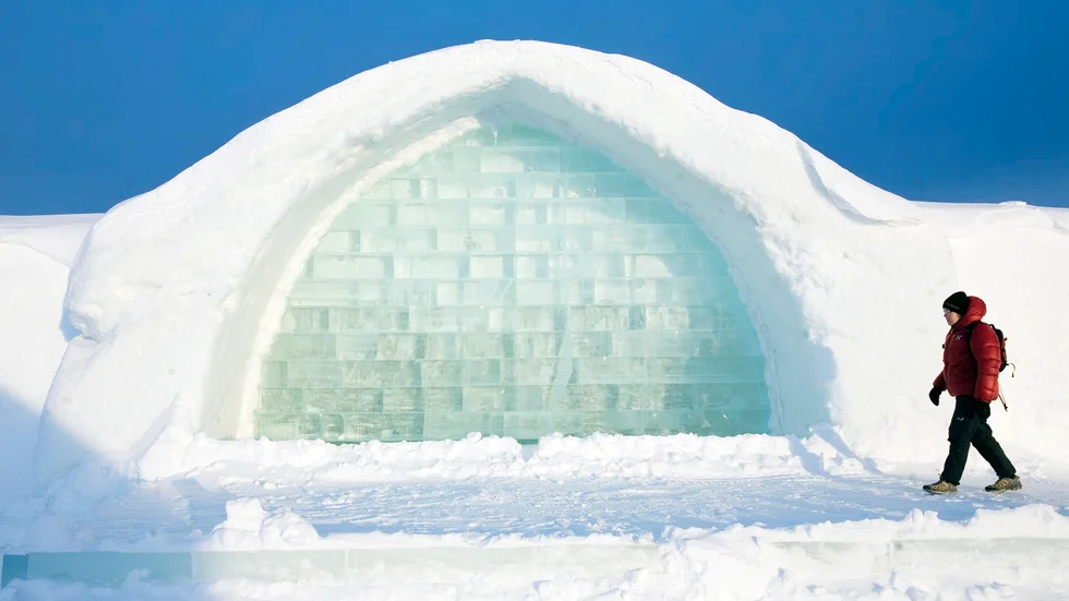Säsongen blev något kortare än vanligt för Icehotel i Jukkasjärvi.