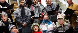 Ars Musica sjunger på avstånd i det fria