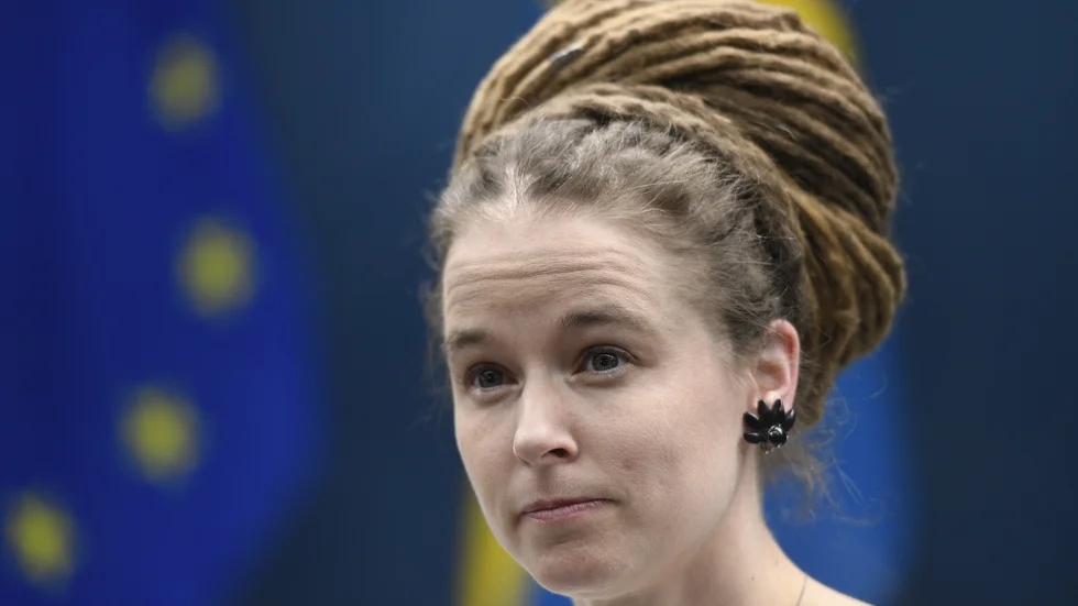 Kultur- och demokratiminister Amanda Lind. Arkivbild.