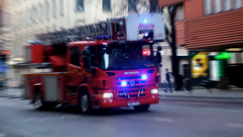 En skogsbrand har blossat upp i Hakkas, Gällivare kommun.