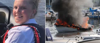 Ebba, 15, hjälte vid båtbranden: "Hade en chans på mig"