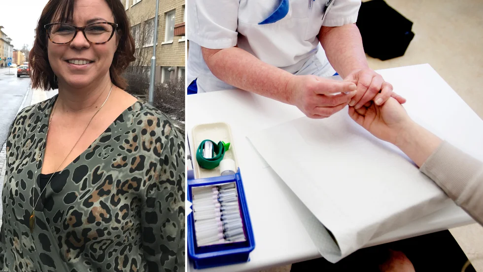 Anne Johansson, provtagningschef uppmanar till tålamod innan testningens fulla kapacitet är uppnådd. De tider som finns nu att boka går åt fort.