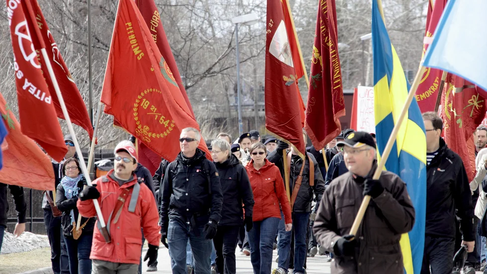 "Allt färre är aktiva i olika typer av folkrörelser, som arbetarrörelsen eller nykterhetsrörelsen", skriver insändarskribenten som menar att folkrörelsernas gyllene dagar är över. (Arkivbild)