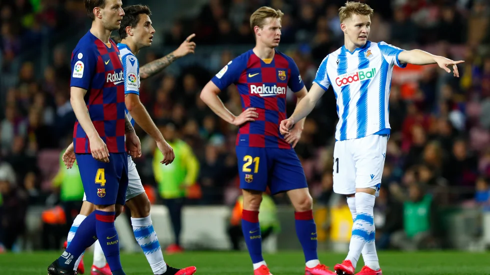Spanien ställer in La Liga på obestämd tid. Arkivbild.