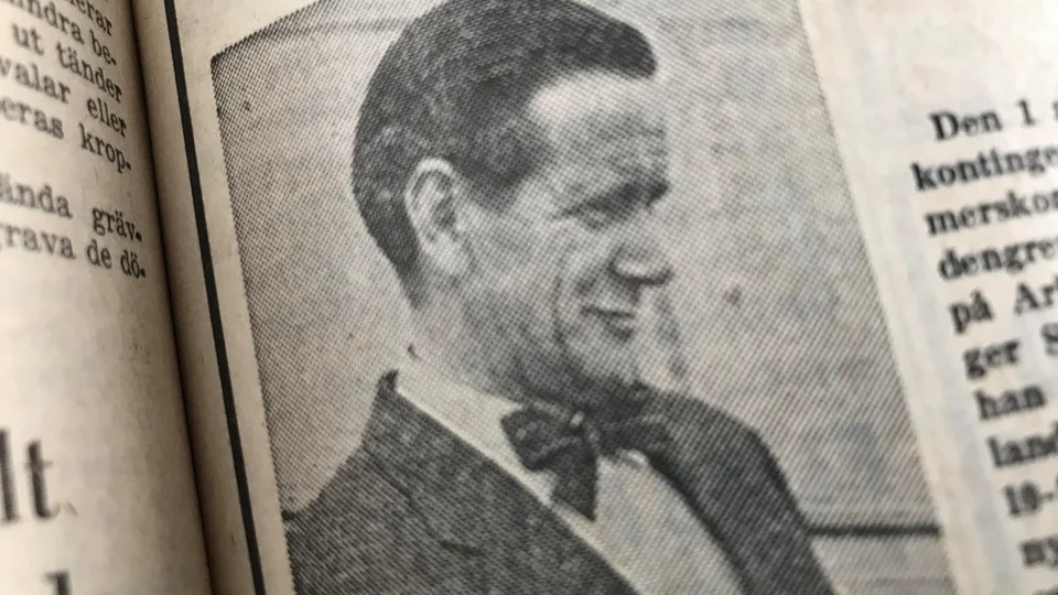 Kuriren för 50 år sedan: Herr Greger Sagerström hämtar jugoslaviska flickor till Vingåker och Widengrens konfektionsfabrik.