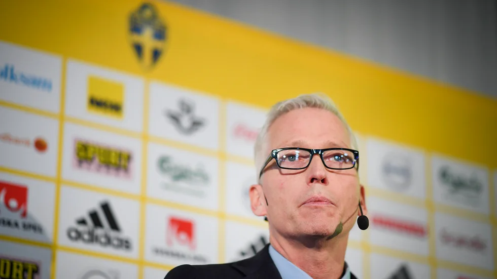 Svenska fotbollförbundets generalsekreterare Håkan Sjöstrand ska delta i Uefas möte på onsdag. Arkivbild.